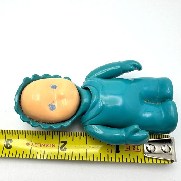 Vintage Little Tikes Playskool Baby Doll In Sleeper With Movable Hands & Head - Picture 2 of 8